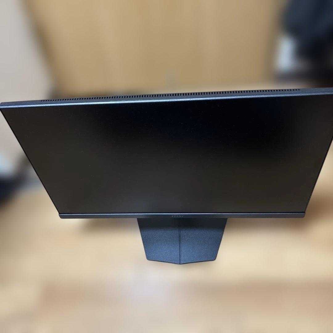 MSI ブラック モニター 本体　180hz