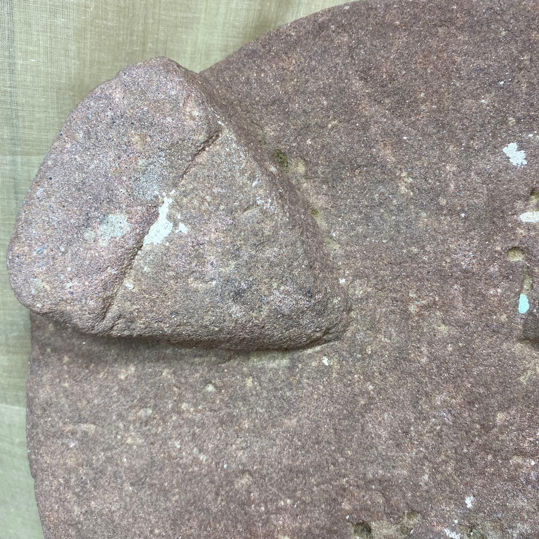 インド/チャパティ捏ね台/石