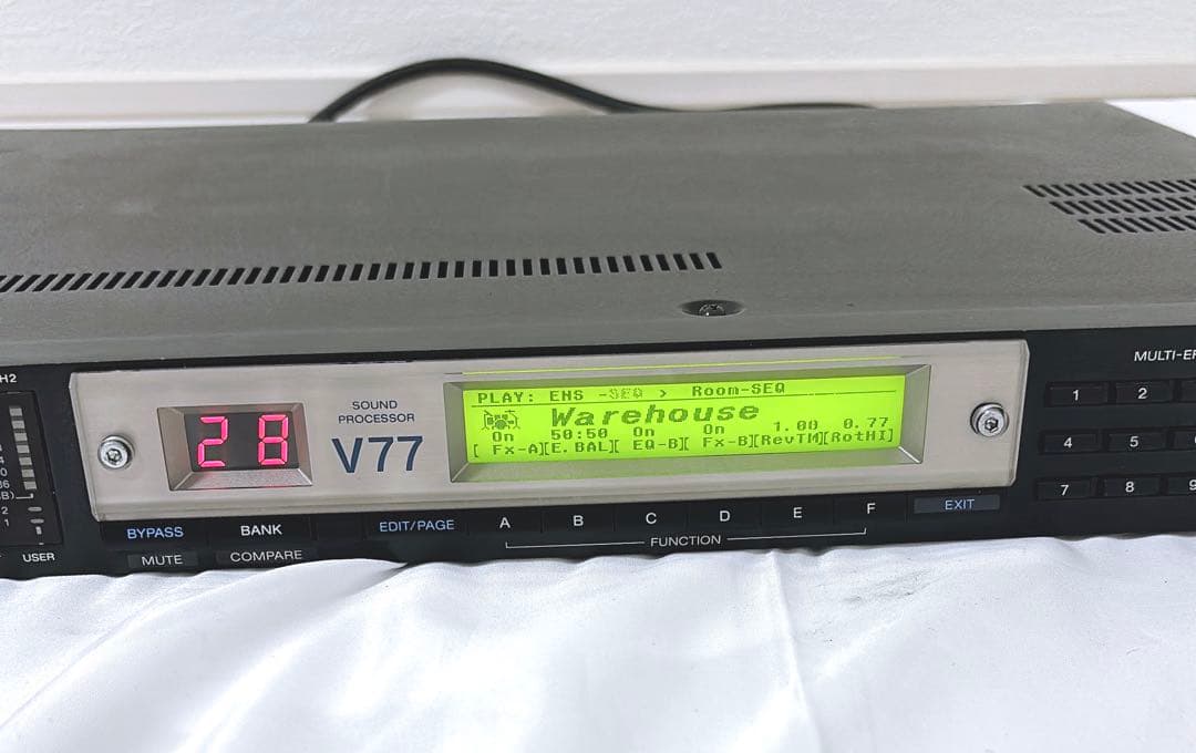 【希少】SONY DPS-V77 マルチエフェクトプロセッサー