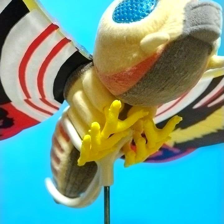 モスラ（成虫）フィギュア 1992 特殊植毛加工 バンダイ 箱付き美品