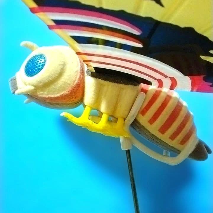 モスラ（成虫）フィギュア 1992 特殊植毛加工 バンダイ 箱付き美品