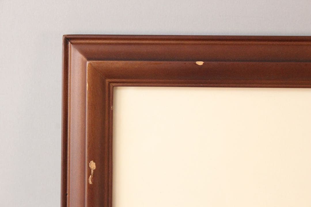 No4821 額装　根本啓　銅版画「雪原の教会」　直筆サイン　箱付　送料無料