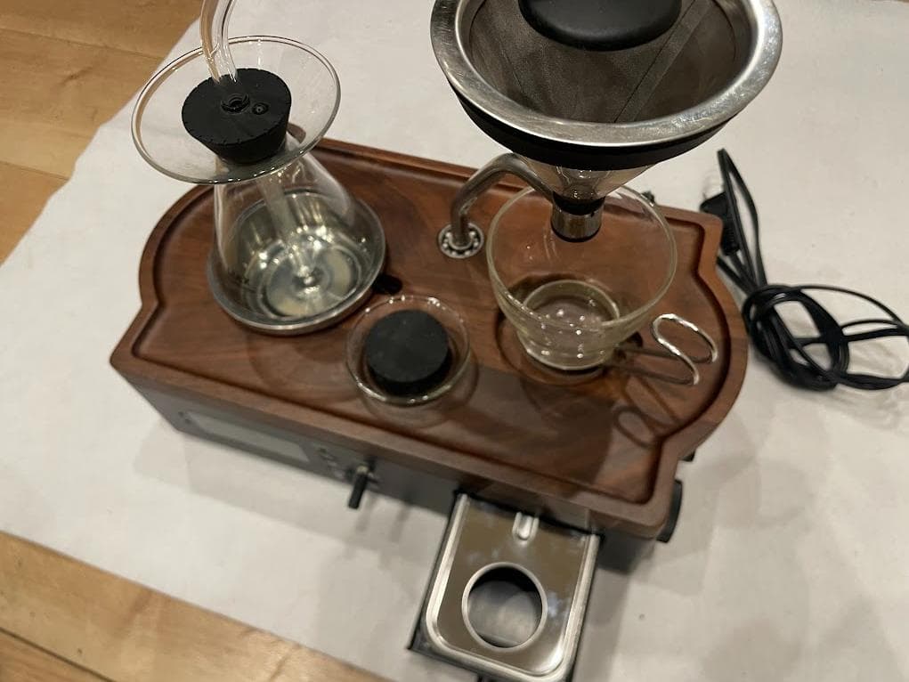 【中古】バリシーア・目覚まし時計付きコーヒーメーカー