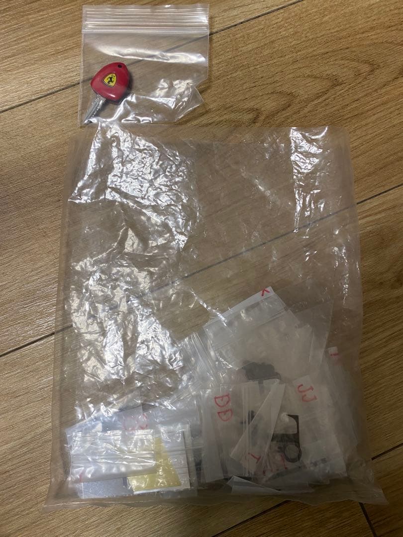 え*う様 【貴重】デアゴスティーニ　エンツォフェラーリ1/10スケールセット