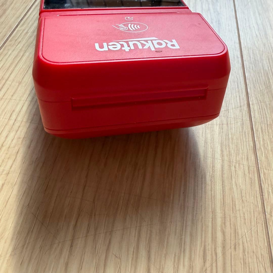 楽天ペイ　ターミナル　レッド　①