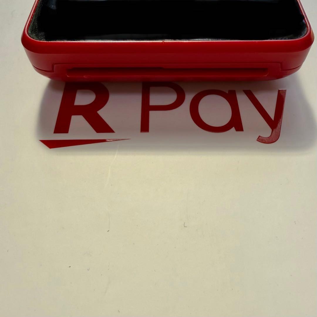 楽天ペイ　ターミナル　レッド　①