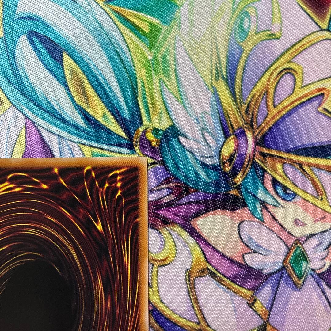 遊戯王　ハネクリボー・サバティエルLV10 オーバーフレームプリズマ