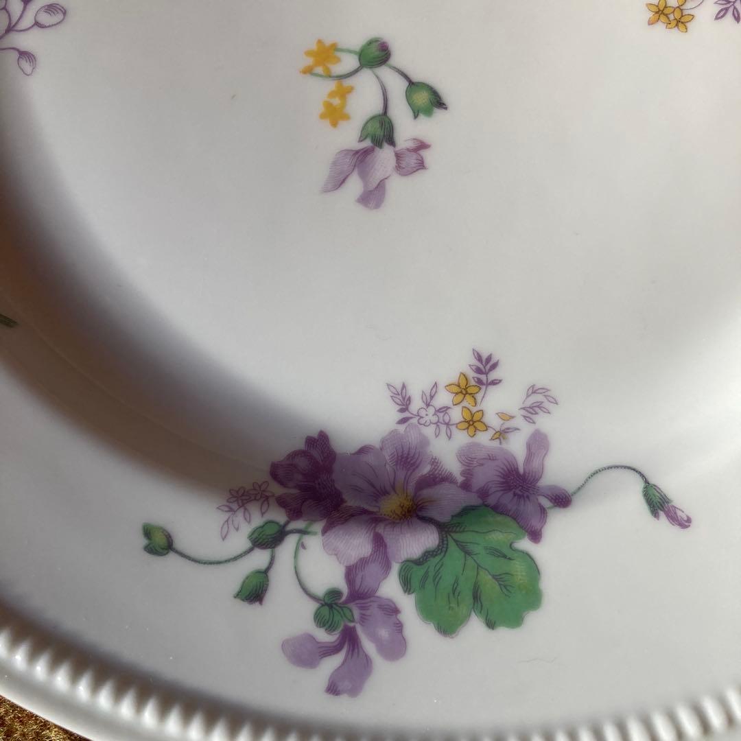 ワンランク上ヴィンテージリモージュ B&Co窯 バーナード 大皿4枚24×2cm