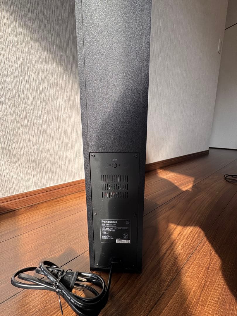 Panasonic サウンドバー ブラック　Bluetooth ウーファー付き
