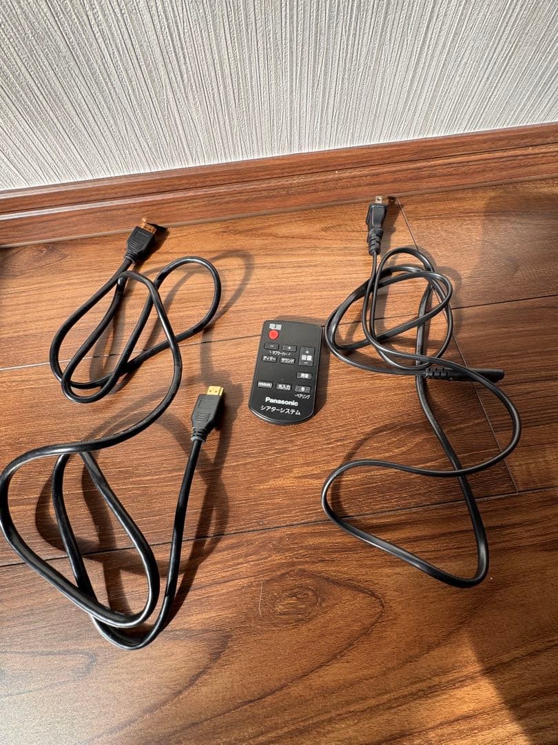 Panasonic サウンドバー ブラック　Bluetooth ウーファー付き