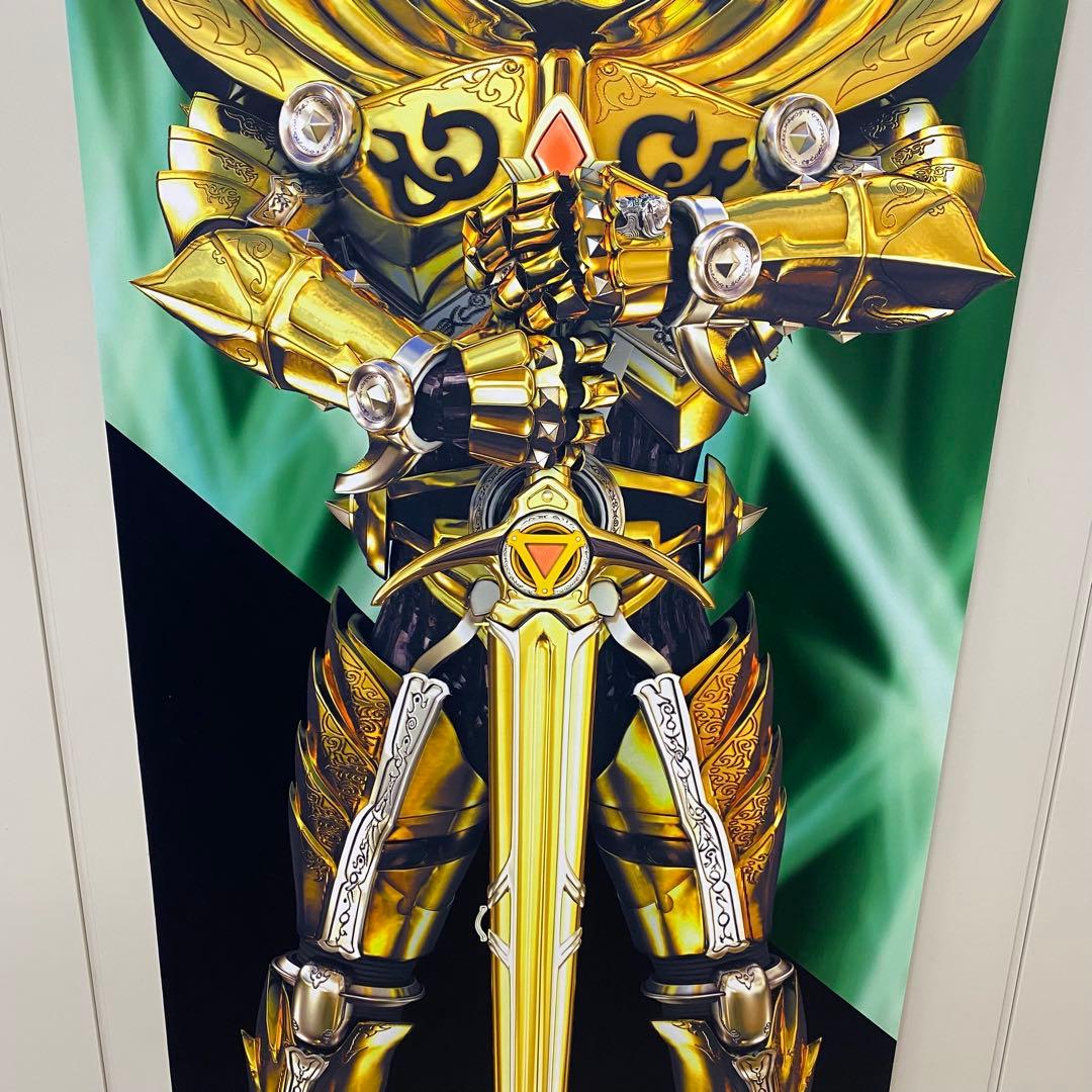 ♦︎1牙狼＜GARO＞ 等身大タペストリー 黄金騎士ガロ横730×縦1820mm