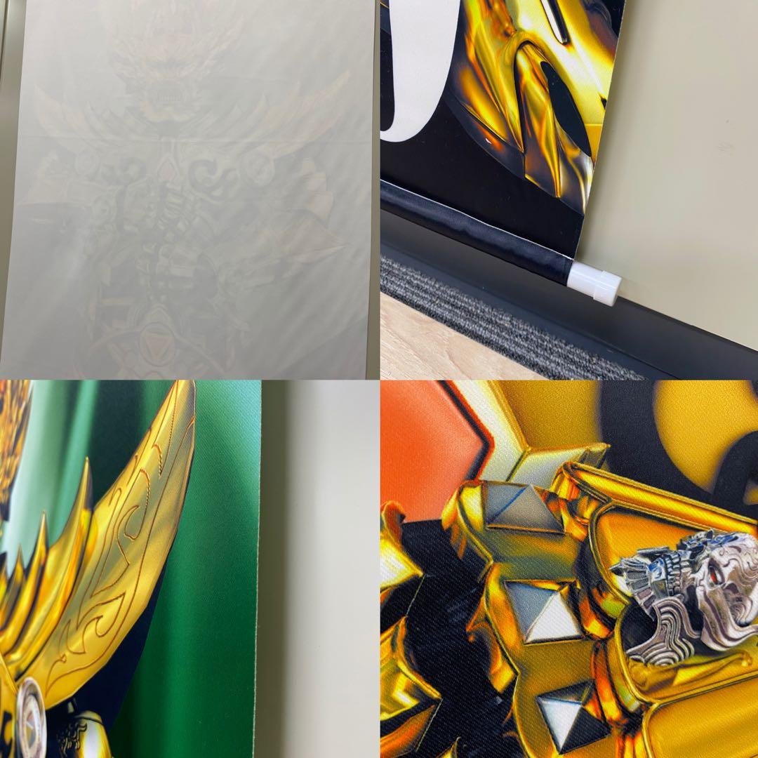 ♦︎1牙狼＜GARO＞ 等身大タペストリー 黄金騎士ガロ横730×縦1820mm