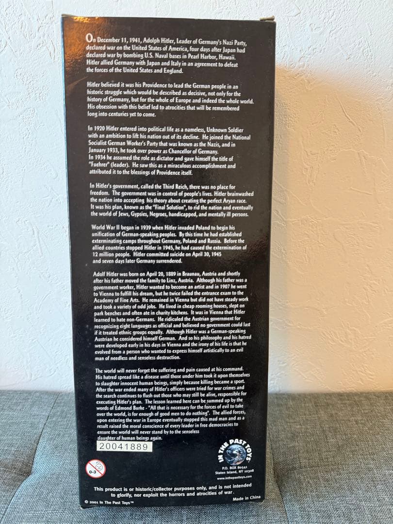 ヒトラー　1/6フィギュア　コートバージョン　IN THE PAST TOYS