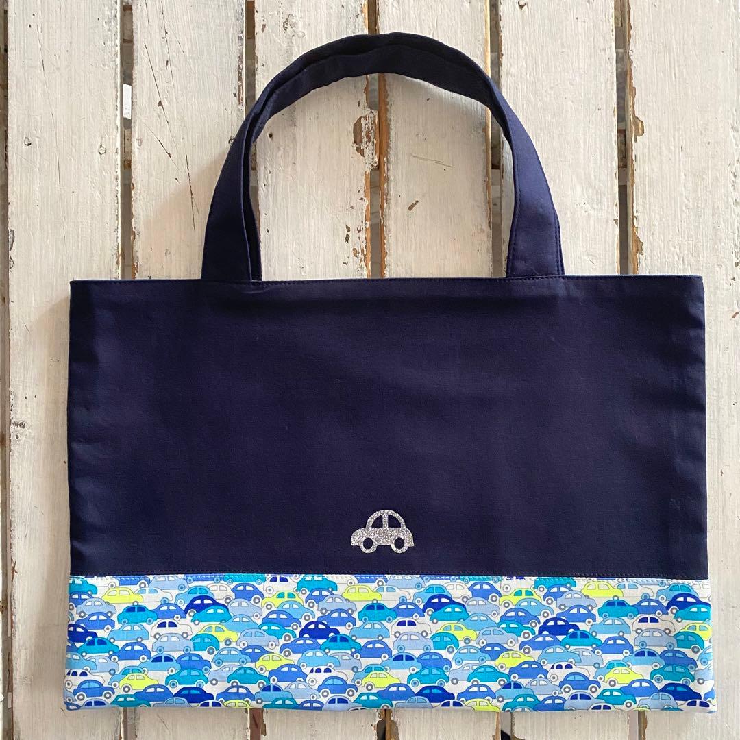 chamcham様☆リバティ カーズ×ワッペンレッスンバッグ他オーダー確認ページ