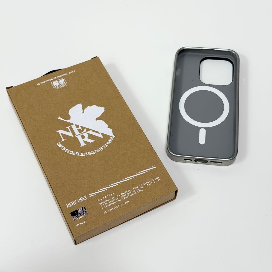 CASETIFY EVANGELIONコラボNERViPhone15proケース