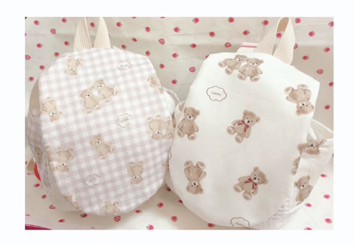 ハンドメイドスタイ　ベビーリュック  くまちゃん　のんちゃん様