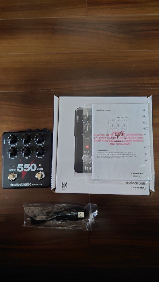 ギター TC ELECTRONIC V550 PREAMP