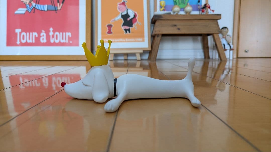 【美品】奈良美智/あおもり犬フィギュア