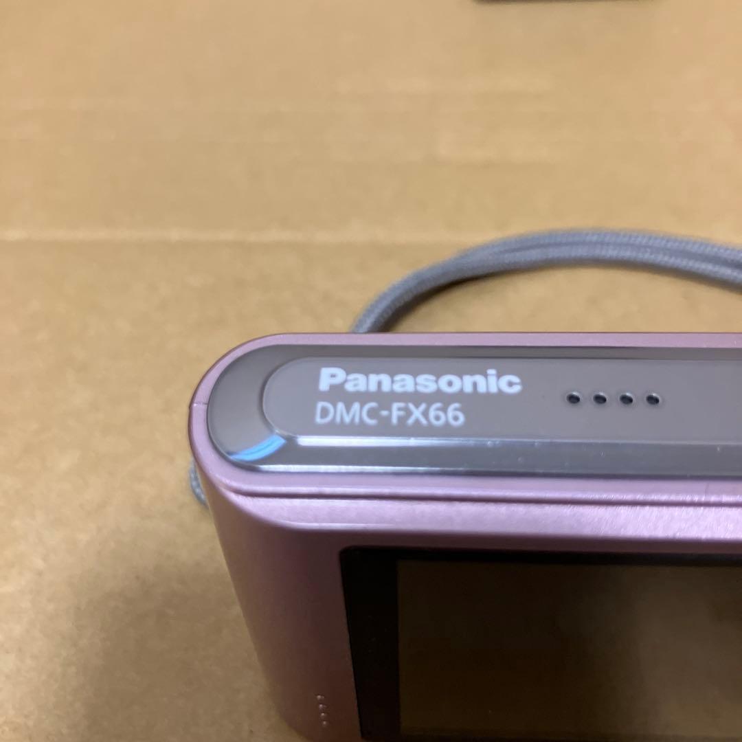 【動作確認済み】Panasonic DMC-FX66 ピンク　おまけスタンド