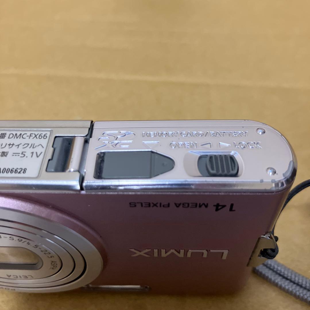 【動作確認済み】Panasonic DMC-FX66 ピンク　おまけスタンド