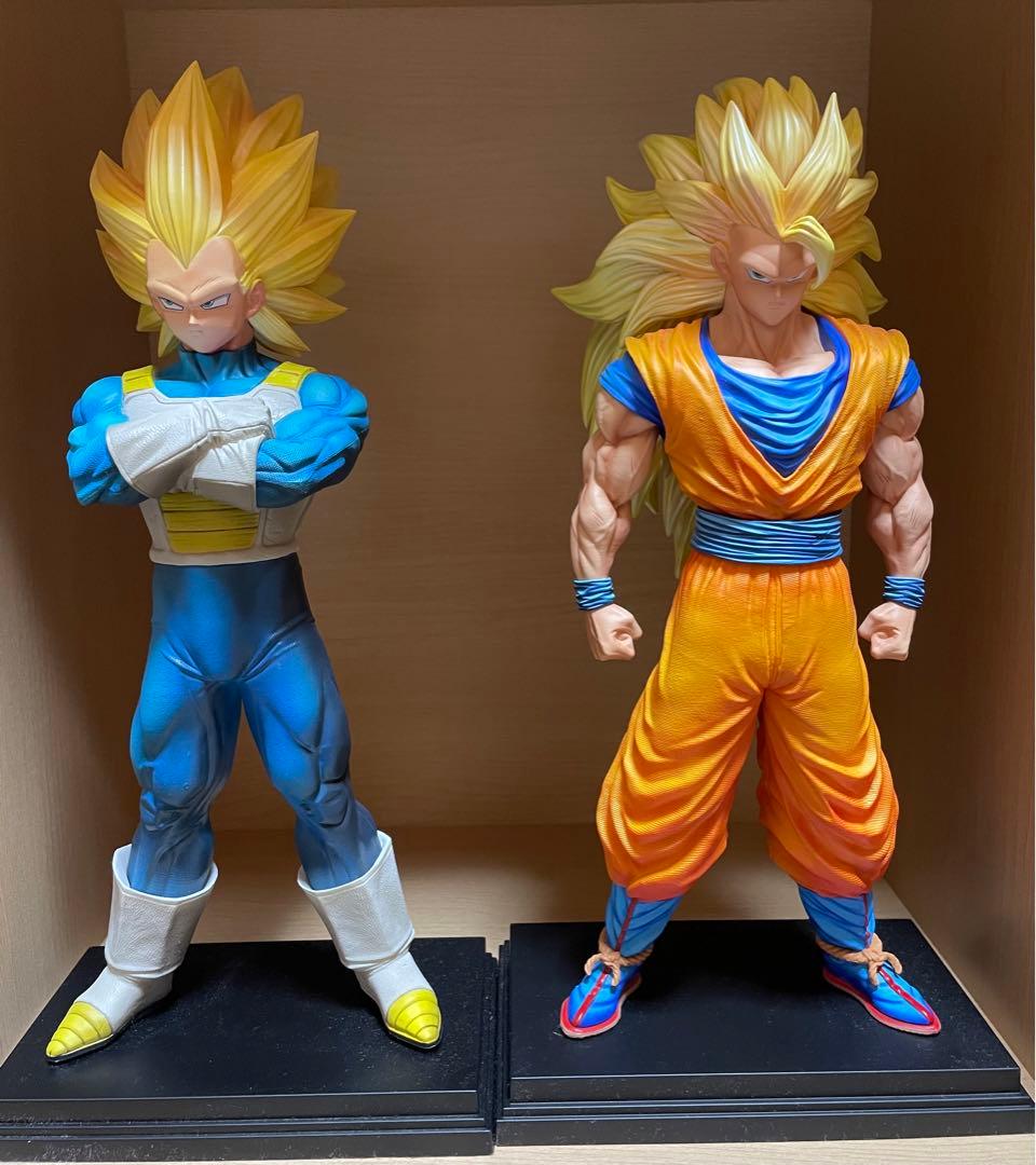 ドラゴンボールフィギュア 孫悟空・ベジータ　　スーパーサイヤ人3