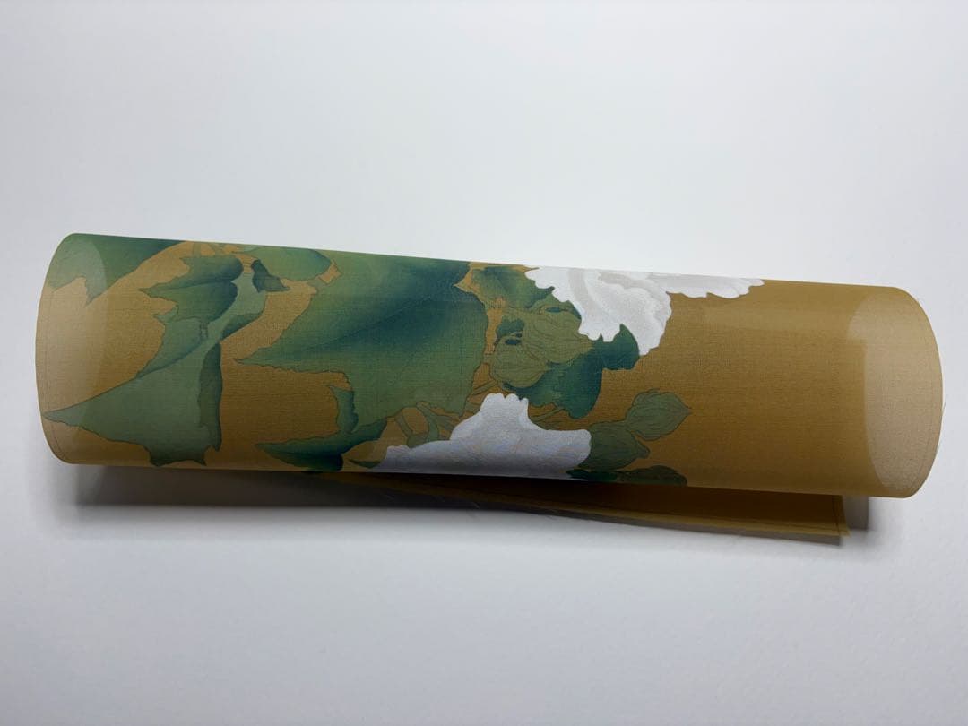 白芙蓉図　水墨画　肉筆絵画　宋画　模写