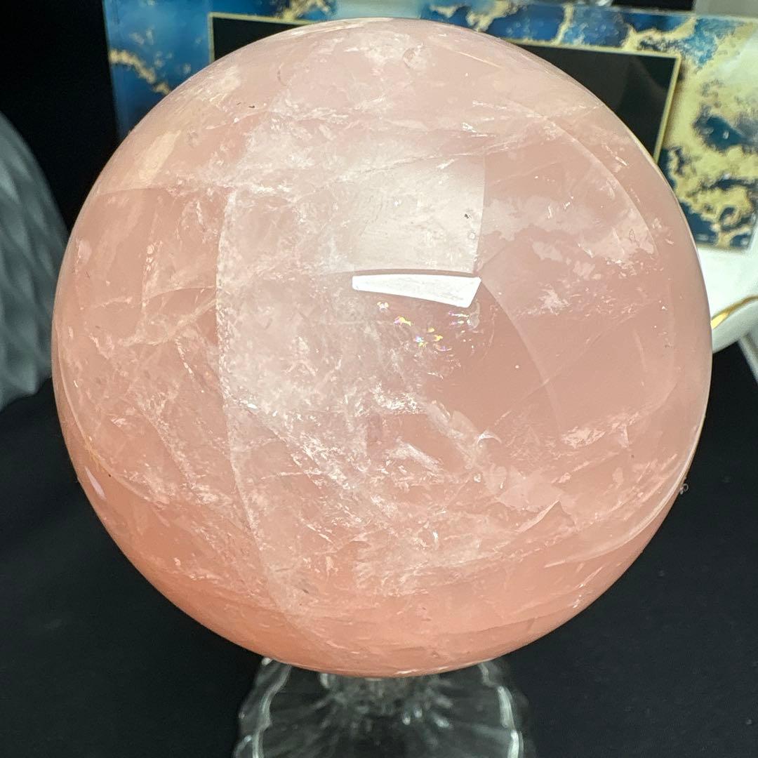BIGサイズ♡ローズクォーツスフィア♡No.2709