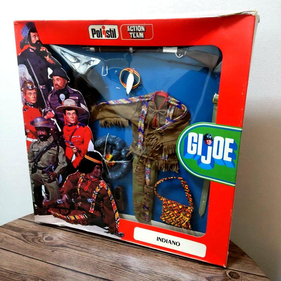 ビンテージ　GIJOE イタリア版 INDIANO　1977 ポリスティル社