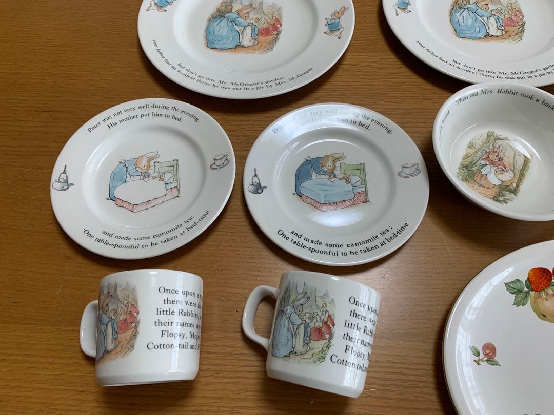  ウェッジウッド　ピーターラビット&フルーツ　セット
