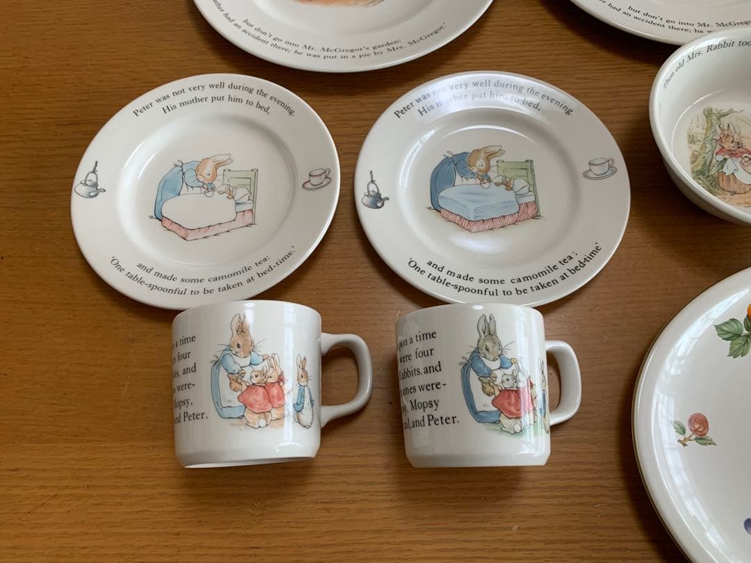  ウェッジウッド　ピーターラビット&フルーツ　セット