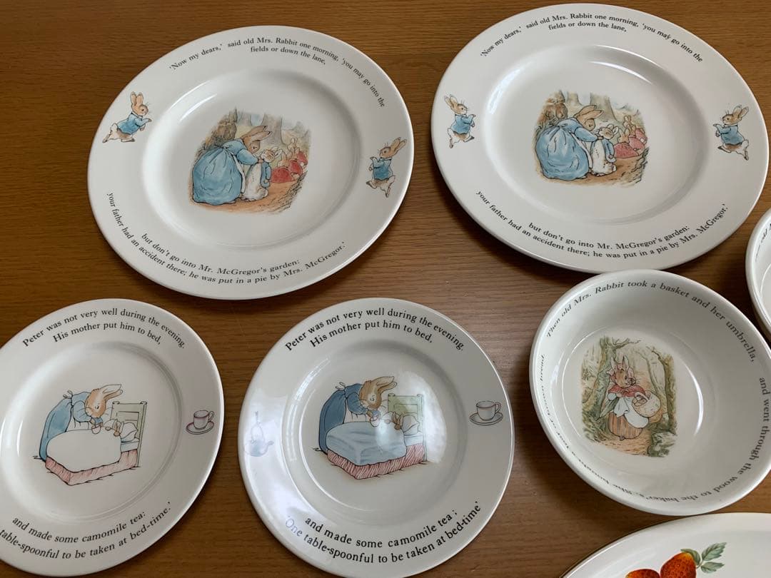  ウェッジウッド　ピーターラビット&フルーツ　セット
