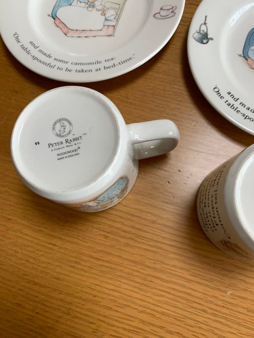  ウェッジウッド　ピーターラビット&フルーツ　セット