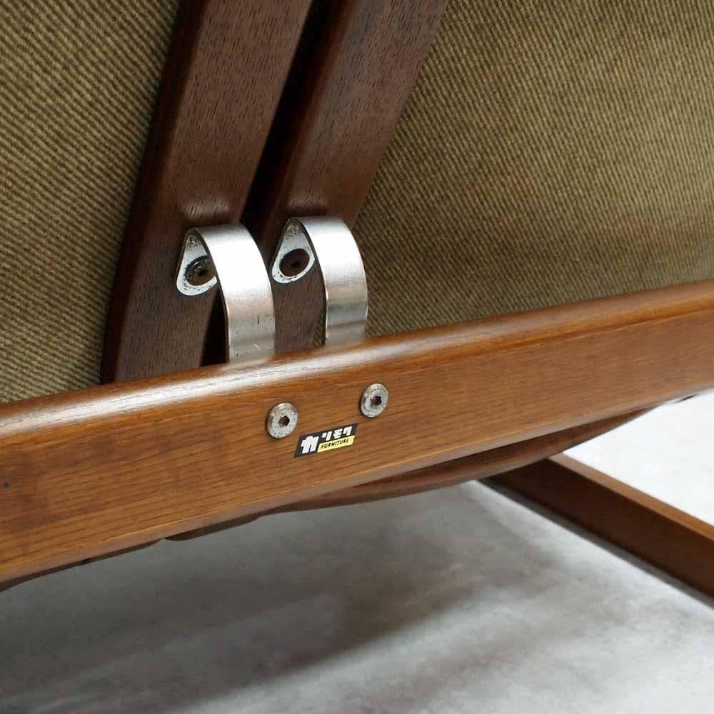 80s オールドカリモク 2人がけソファ ヴィンテージ ZR24536