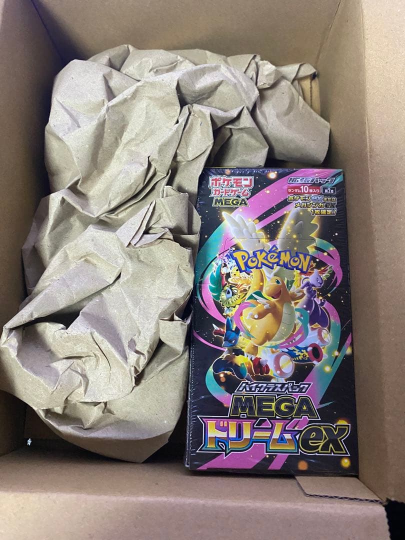 ポケモンカードゲーム MEGA ドリームEX 10パック入り
