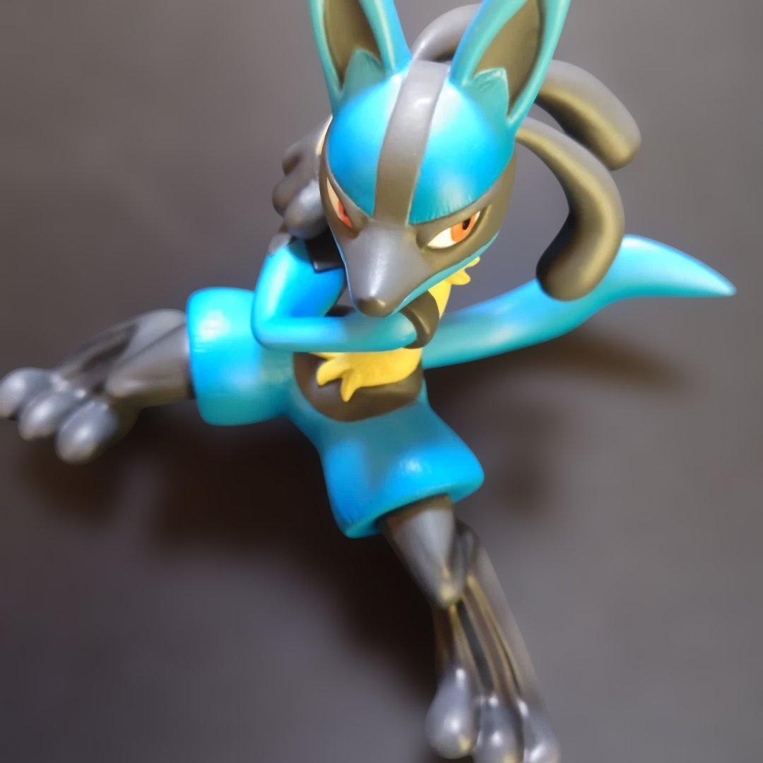 ポケモン一番くじ ポッ拳 ラストワンピカチュウ C賞ゲンガーB賞ルカリオセット