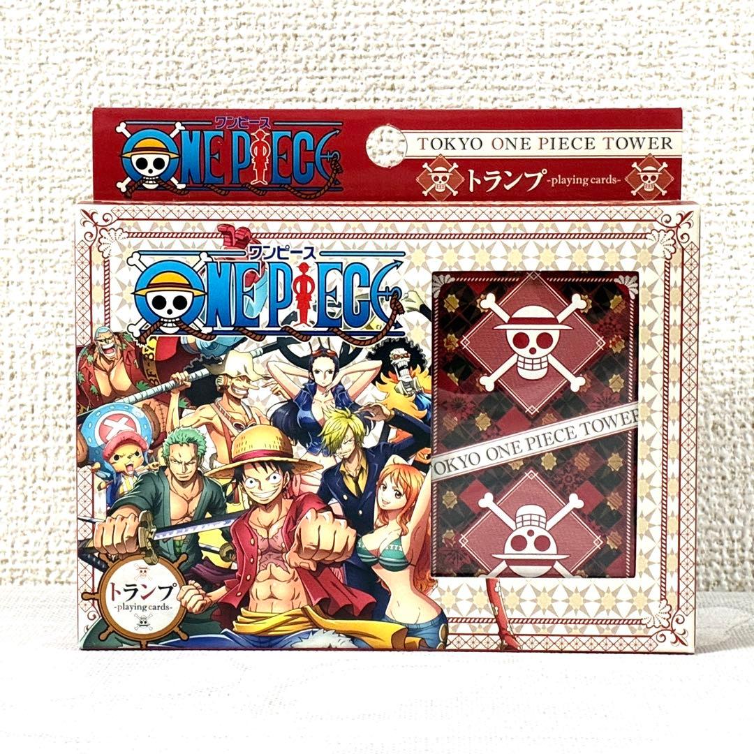 希少 未開封 ワンピース 東京タワー 限定トランプ 東京ワンピースタワー 廃盤品