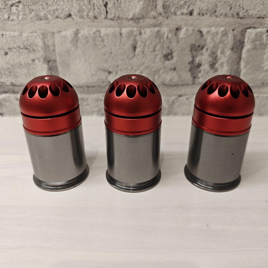 【美品】40mm フルメタルモスカート 3個セット