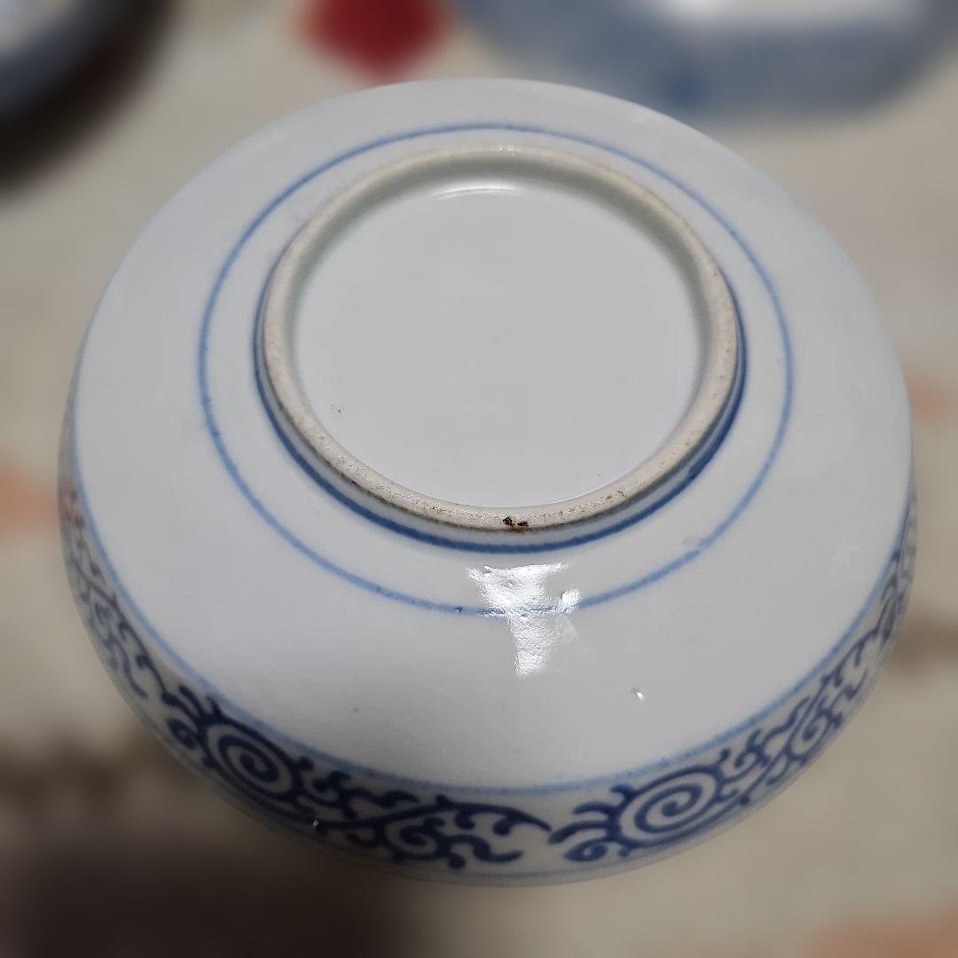 古伊万里　赤絵　なます皿　3枚