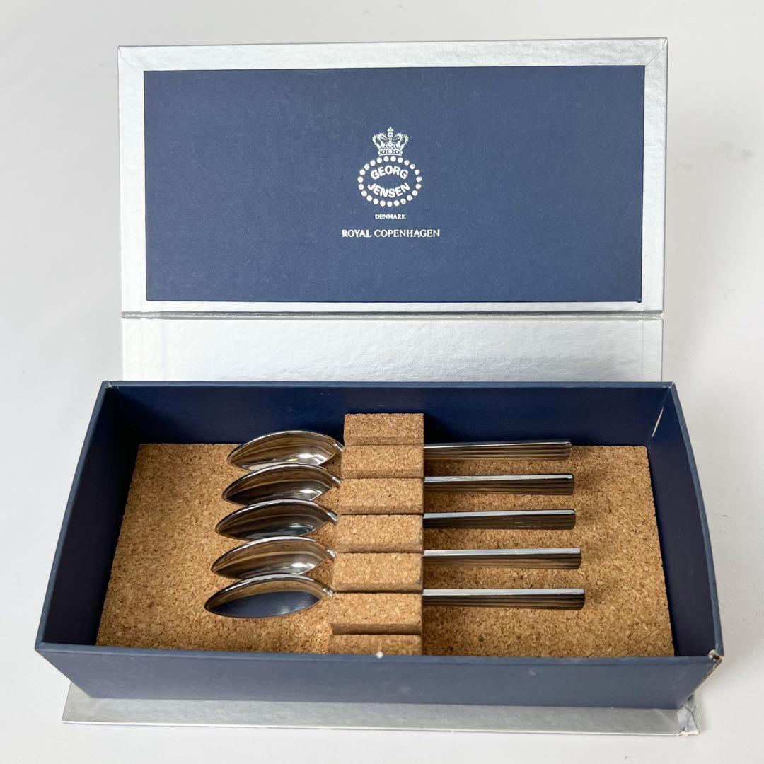 新品 ジョージジェンセン ベルナドッテスプーン セット 箱付き