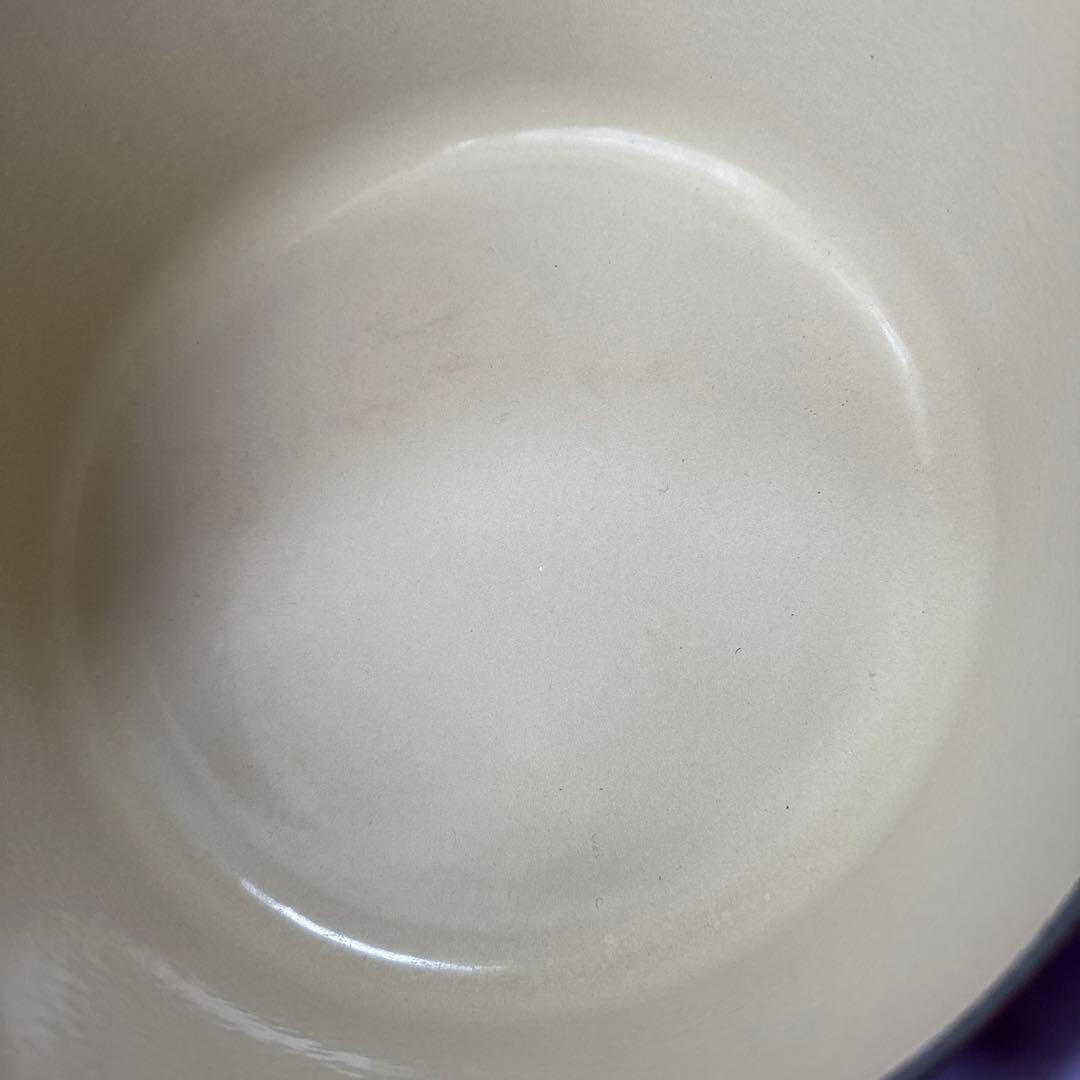 【お値下げ中】ルクルーゼ 22cm ホーロー　両手鍋　チェリーレッド