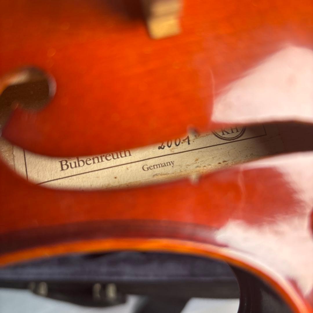 ドイツ製 カールヘフナー 4/4 バイオリン bubenreuth 2001