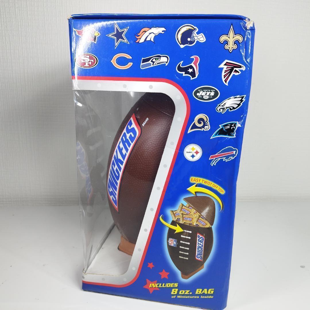 スニッカーズ フットボール キャンディボウル 2003 新品 コレクタ IOA2