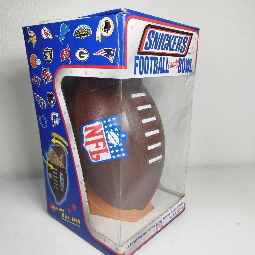 スニッカーズ フットボール キャンディボウル 2003 新品 コレクタ IOA2