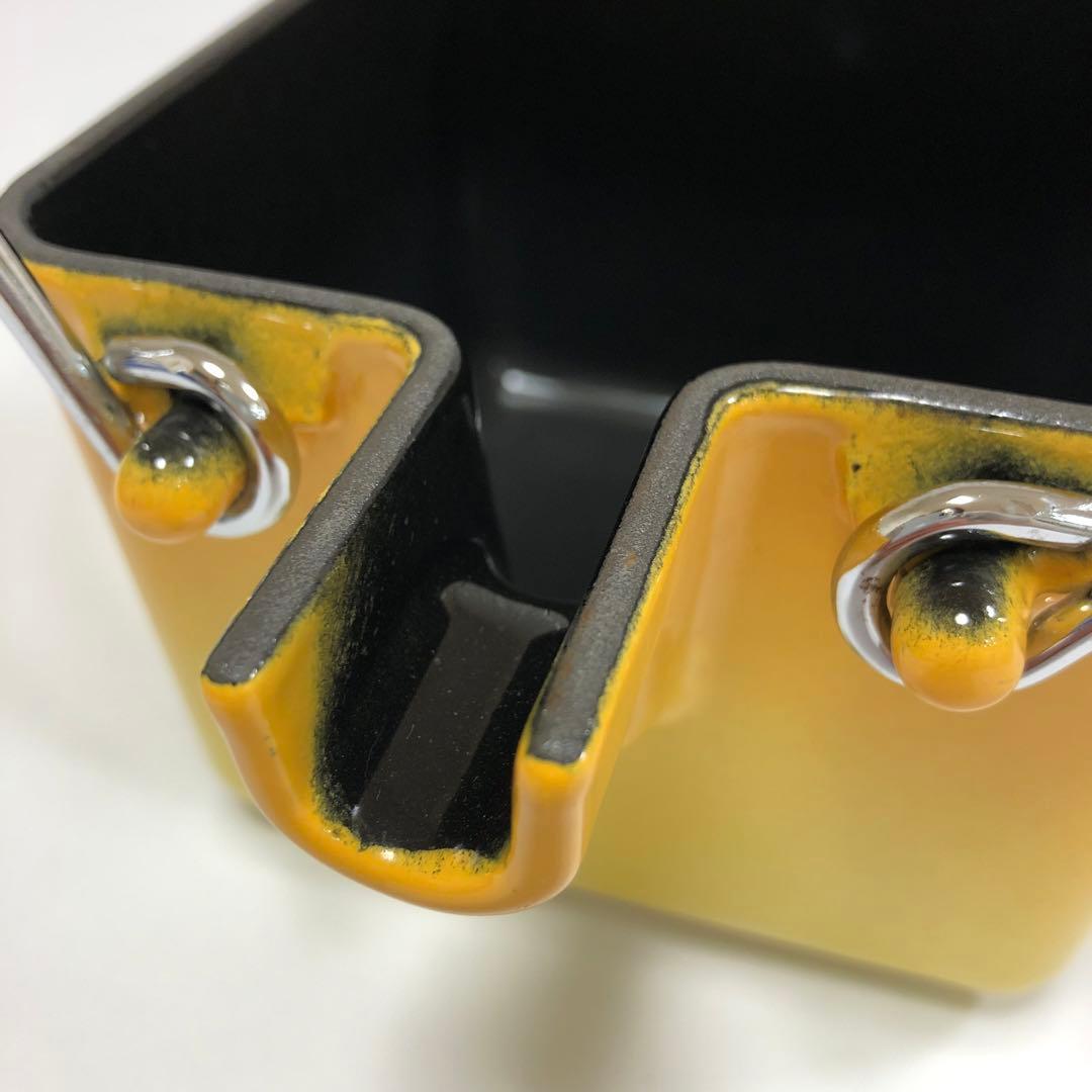 ストウブ　スクエア　ケトル　ティーポット　レモン