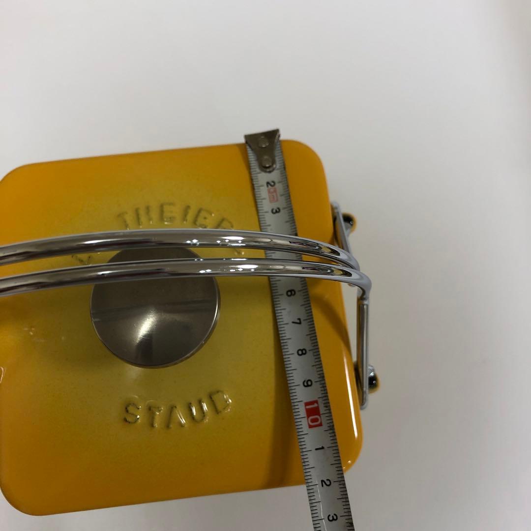 ストウブ　スクエア　ケトル　ティーポット　レモン