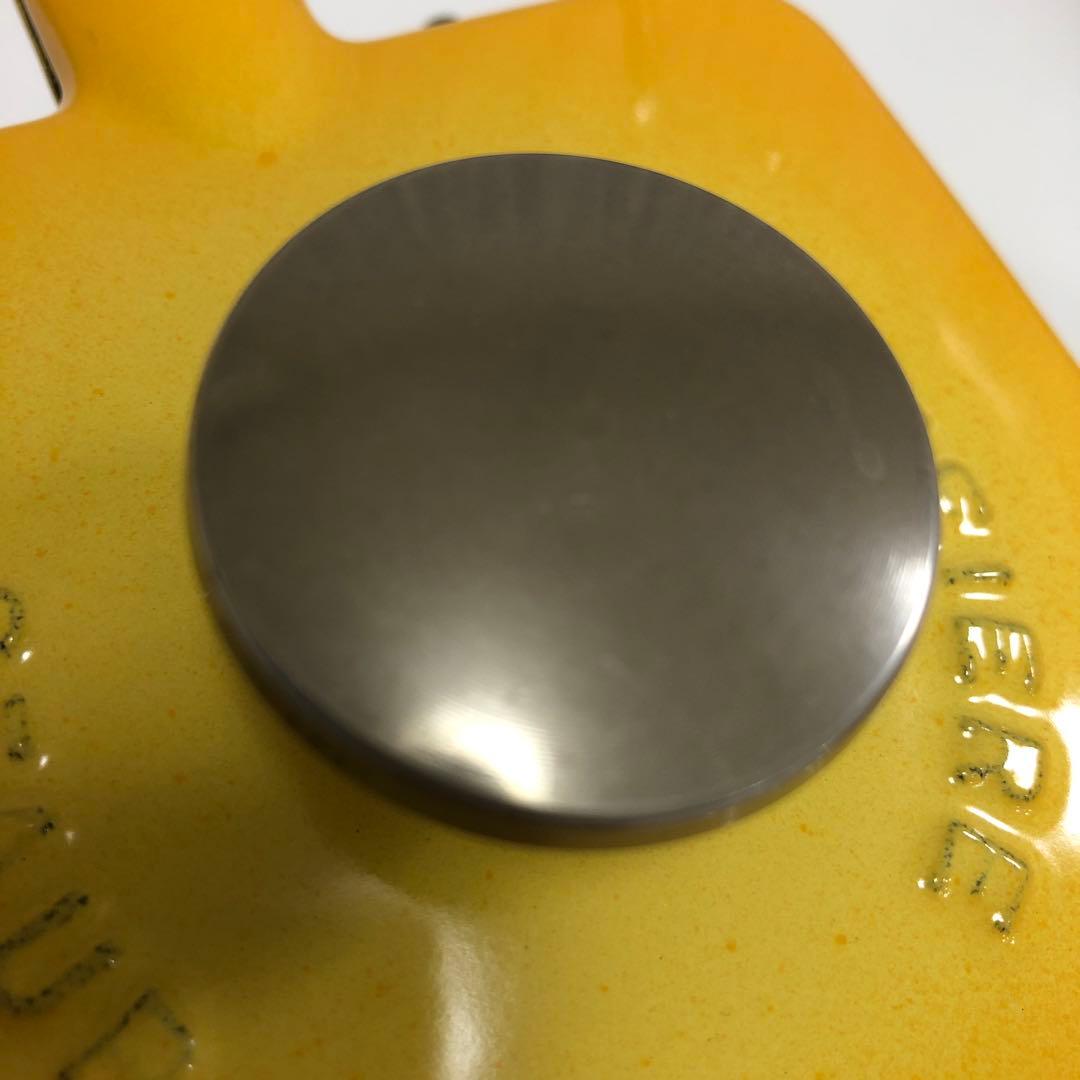 ストウブ　スクエア　ケトル　ティーポット　レモン