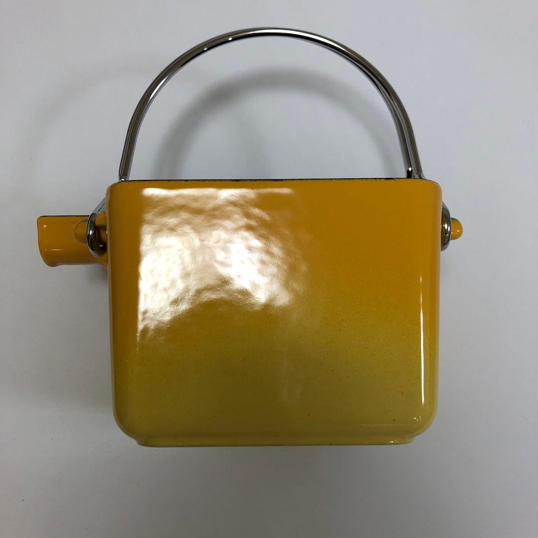 ストウブ　スクエア　ケトル　ティーポット　レモン