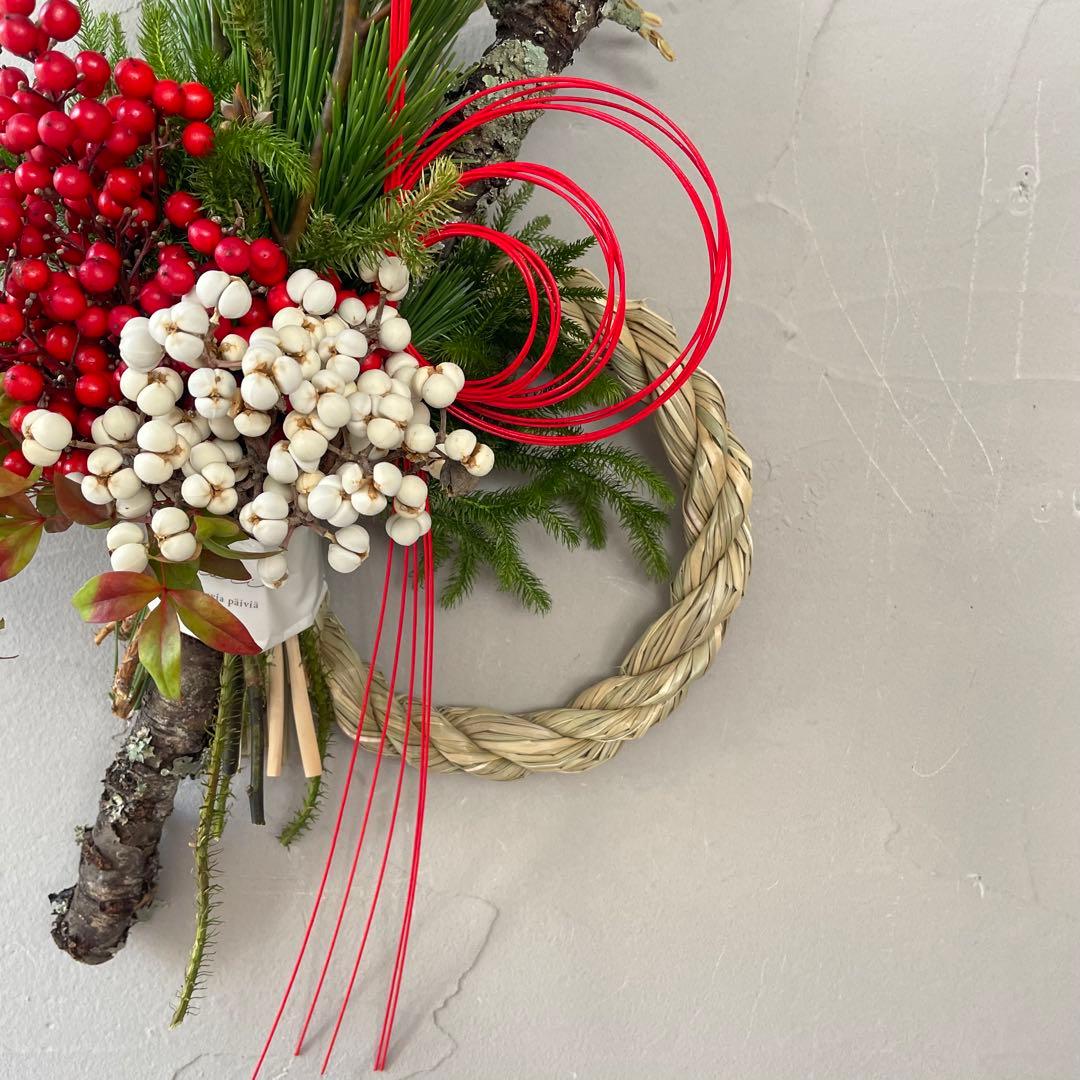 10.しめ縄リース