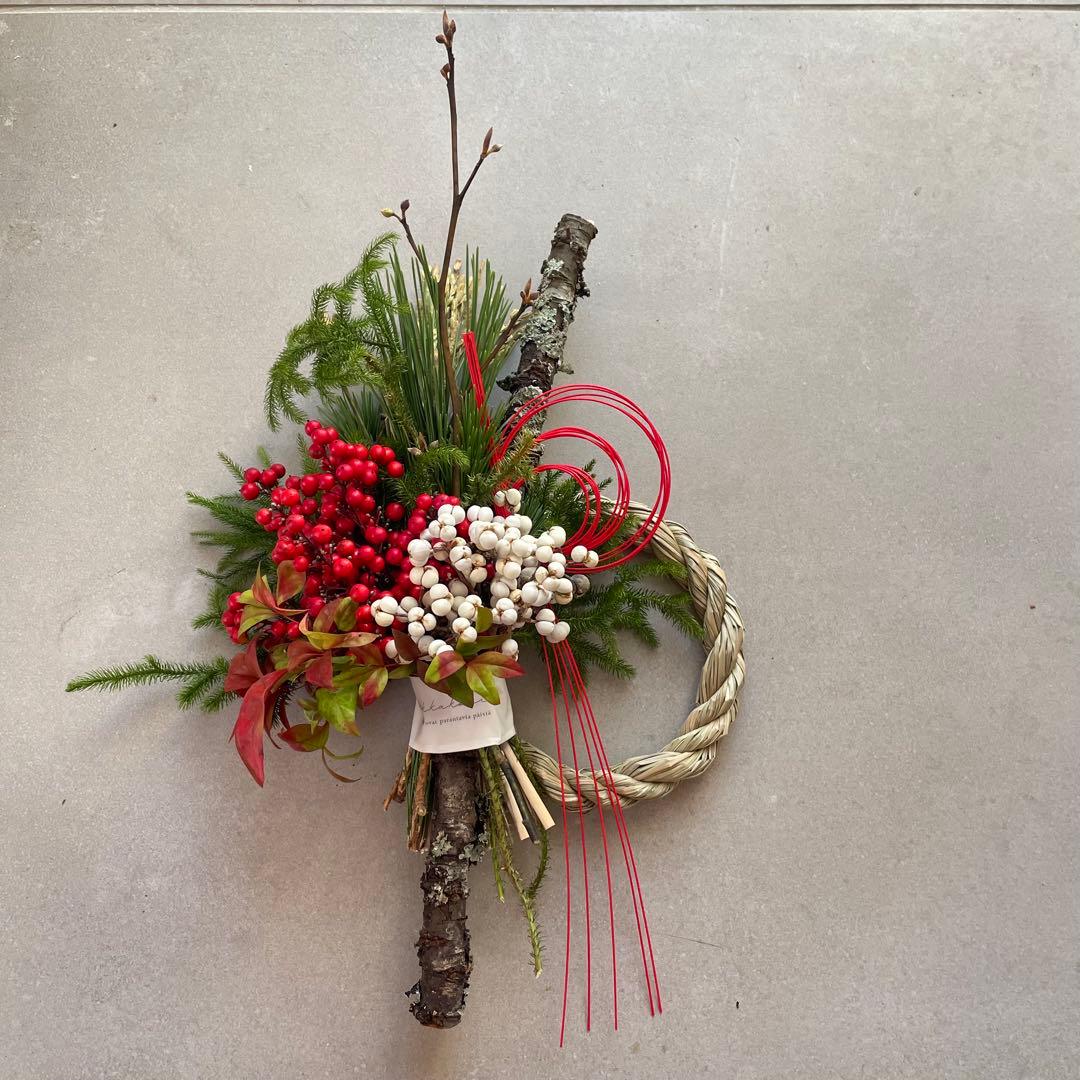 10.しめ縄リース