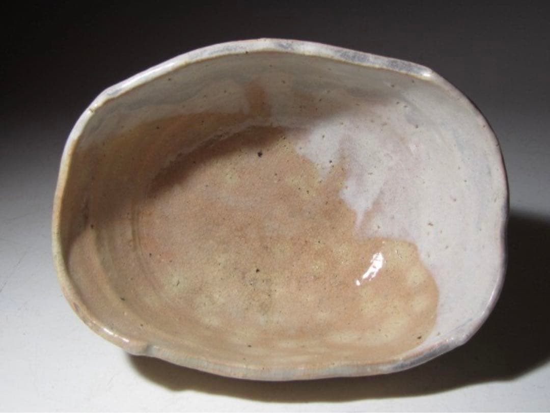 十代 三輪休雪 萩鉢 十一代休雪極めの名品！7746